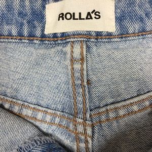 ROLLA‘S high rise slim duster shorts
Size 27
Australia 9